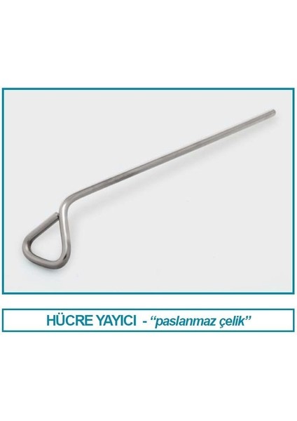 082.03.003 Sıyırıcı - Hücre - Paslanmaz Çelik (1 Adet)
