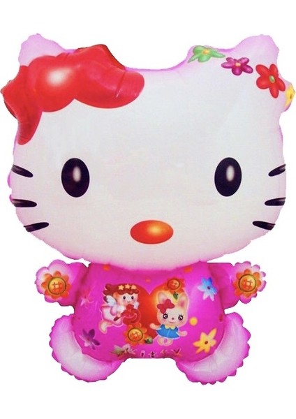 Kitty Sevimli Kedi Folyo Balon