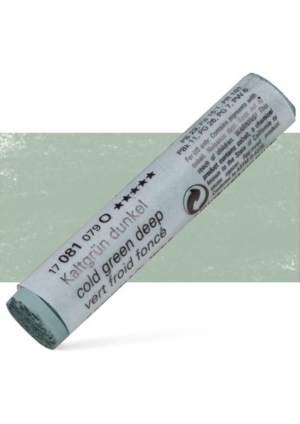 : Artist Soft Pastel Boya : 081 O : Cold Green Deep