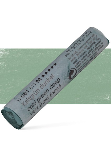 : Artist Soft Pastel Boya : 081 M : Cold Green Deep