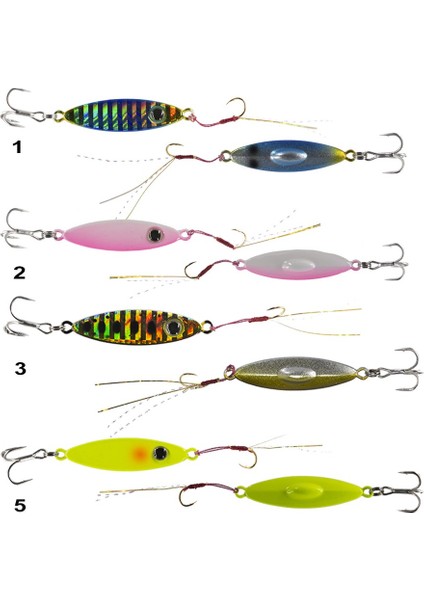 Zuby 38MM 10GR Jig Yem Renk:05 PİKA