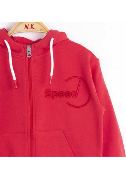 NM43521 Erkek Çocuk Speed Fermuarlı Hırka