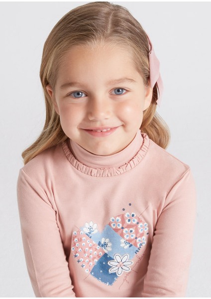 Kız Çocuk Balıkçı Yaka Bluz Pembe 4023 fiyatları