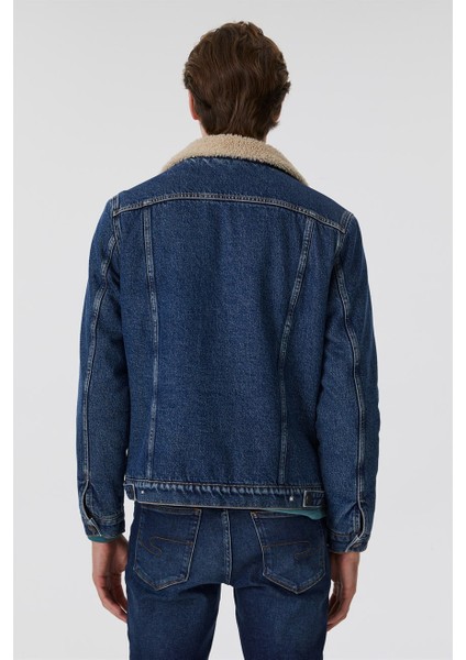 Puebla Erkek Kürklü Jean Ceket indirimleri