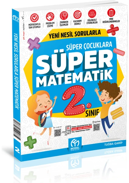 Model Eğitim Yayıncılık 2. Sınıf Yeni Nesil Sorularla Süper Matematik