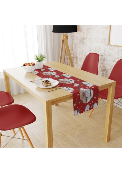 Red Rose Runner 140 x 45 cm