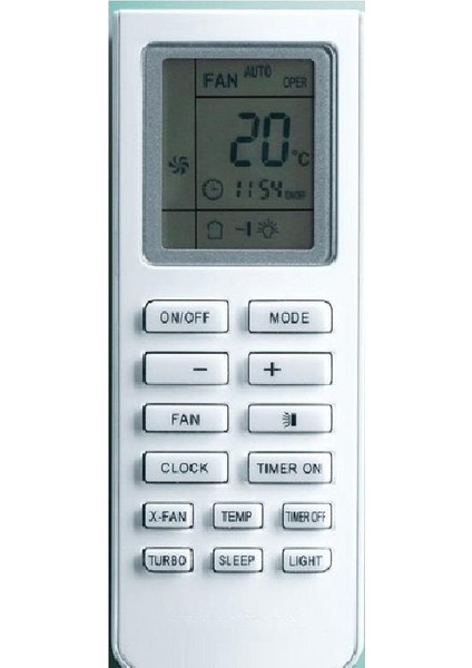 Zass ZS18-0914 Duvar Tipi Splıt Klima Kumandası