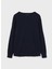 Düz Lacivert Erkek Çocuk Atlet Nlmnilas Ls O-Neck Knit 1