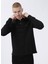 Bisiklet Yaka Siyah Erkek T-Shirt MW0MW20183BDS 1