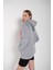Kadın Newyork Baskılı Sweat Hırka 2