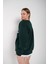 Kadın Suppose Baskılı Bisiklet Yaka Oversize Sweatshirt 4