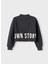 Kız Çocuk Siyah Sweatshirt Nkfnalıve Ls Crop Sweat Bru 3