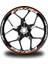 Turuncu Yamaha Yzf R3 Takım Jant Sticker Etiket 1