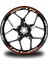 Turuncu Yamaha mt 25 Takım Jant Sticker Etiket 1