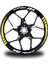 Yzf R25 Yazılı Sarı Takım Jant Sticker 1