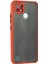 Realme C21 Kılıf Montreal Silikon Kapak - Kırmızı 300099 3