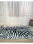 Zebra Desenli Dekoratif Halı 3