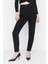 90's Siyah Fit Mom Jean Likralı Kot Pantolon 2