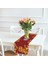 Red Lemon Runner 140X45CM ( Ince Keten, Uluslararası Yıkama ve Solmama Sertifikası) 3