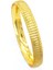 Altın Kaplama Çizgili Bilezik 0.8 cm BLZ-3051 1