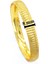 Altın Kaplama Çizgili Bilezik 0.8 cm BLZ-3051 3