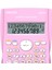 D82MS Bilimsel Hesap Makinesi 240F-10+2 Digits Pembe 4
