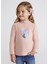 Kız Çocuk Balıkçı Yaka Bluz Pembe 4023 1