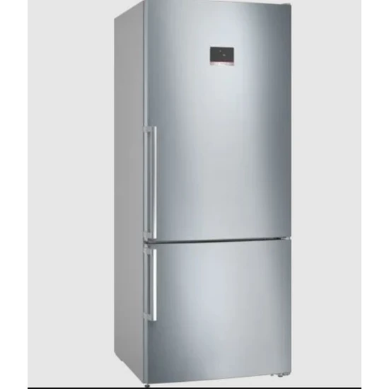 Bosch KGN76CIE0N Alttan Donduruculu Buzdolabı 186 x 75 cm Kolay Temizlenebilir Inox No-Frost