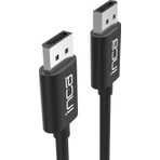 Inca DisplayPort - DisplayPort 4K@60Hz Kablo 2 m, Oksijensiz Saf Bakır, Dayanıklı PVC Kaplama ile Uzun Süreli