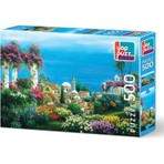 Art Puzzle Yappuzz 500 Parça Sahil Köyü Puzzle Gelişmiş Kesim Teknolojisi ile Hobi Severler İçin