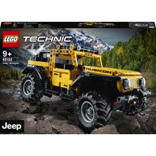 LEGO® Technic Jeep® Wrangler 42122; Yüksek Performanslı Oyuncak Araçları Seven Yetişkinler ve Çocuklar için İlgi Çekici bir Model Yapım Seti (665 Parça)