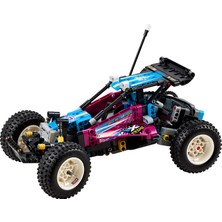 LEGO® Technic Arazi Jipi 42124 - Çocuk ve Yetişkinler için Koleksiyonluk Kumandalı Retro Jip Oyuncak Araba Yapım Seti (374 Parça)