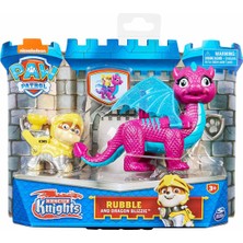 Spin Master Paw Patrol Rescue Knights Oyun Seti - Rubble And Dragon Blizzie