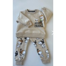 Ram Çocuk  Snoopy Unisex Eşofman Takımı