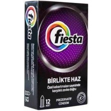 Fiesta Birlikte Haz 12 Adet  Karşılıklı Zevk Prezervatif