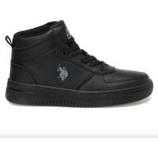 U.S. Polo Assn. Aristo Hi Erkek Siyah Bilekli Sneaker