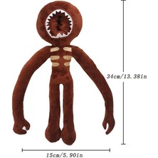 Schulzz Rainbow Friends Kahve Uzunkol Ithal Peluş Oyuncak 34CM
