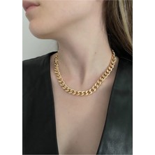 Aurrari Gold Renk Zincir Kolye K02
