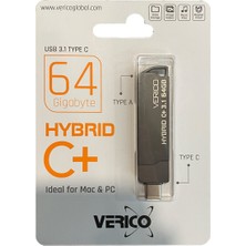 Verico TDDY63 64 GB Usb+Type-C Flash