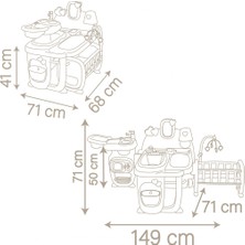 Smoby Baby Nurse Large Doll's Play Center 220376