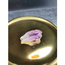 Doğal Taş Delisi Ametist Ham Diş Dekoratif Doğal Taş (Sertifikalı)