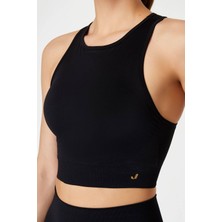 Vella Racerback Konfor Sport Bra Siyah