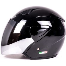 Sway 700 Parlak Siyah Kask
