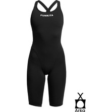 Funkita Fast Legs Still Black Kadın Yarış Mayo (Giriş Seviyesi)