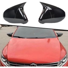 XPower Vw Passat cc Batman Yarasa Ayna Kapağı Piano Black / 2008-2017