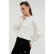 Lotto W-SD603 Lıva 2 Ekru Kadın Sweatshirt