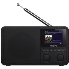 Philips TAPR802/12  Dab+Fm  Saatli Radyo (Bluetooth, Kapanma Zamanlayıcısı, Çift Alarm, Spotify Connect) Siyah