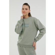 Lumberjack W-GF51 Tara 2p Haki Kadın Sweatshirt