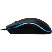 Everest Sm-M9 USB Siyah 3D Optik LED Mouse+Logitech Gaming Oyuncu Mouse Pad