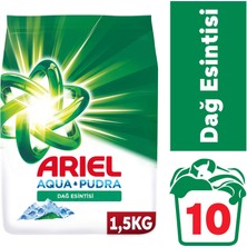 Ariel 1,5 kg Toz Çamaşır Deterjanı Dağ Esintisi Renkiler İçin